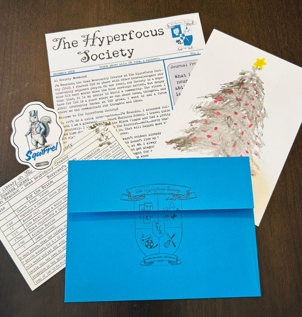 December 2025 Mail Club Envelope